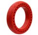 Перфорированная антипрокольная шина 8.5 дюймов (8 1/2х2 Xiaomi M365/1S/Pro)для самоката, Красная